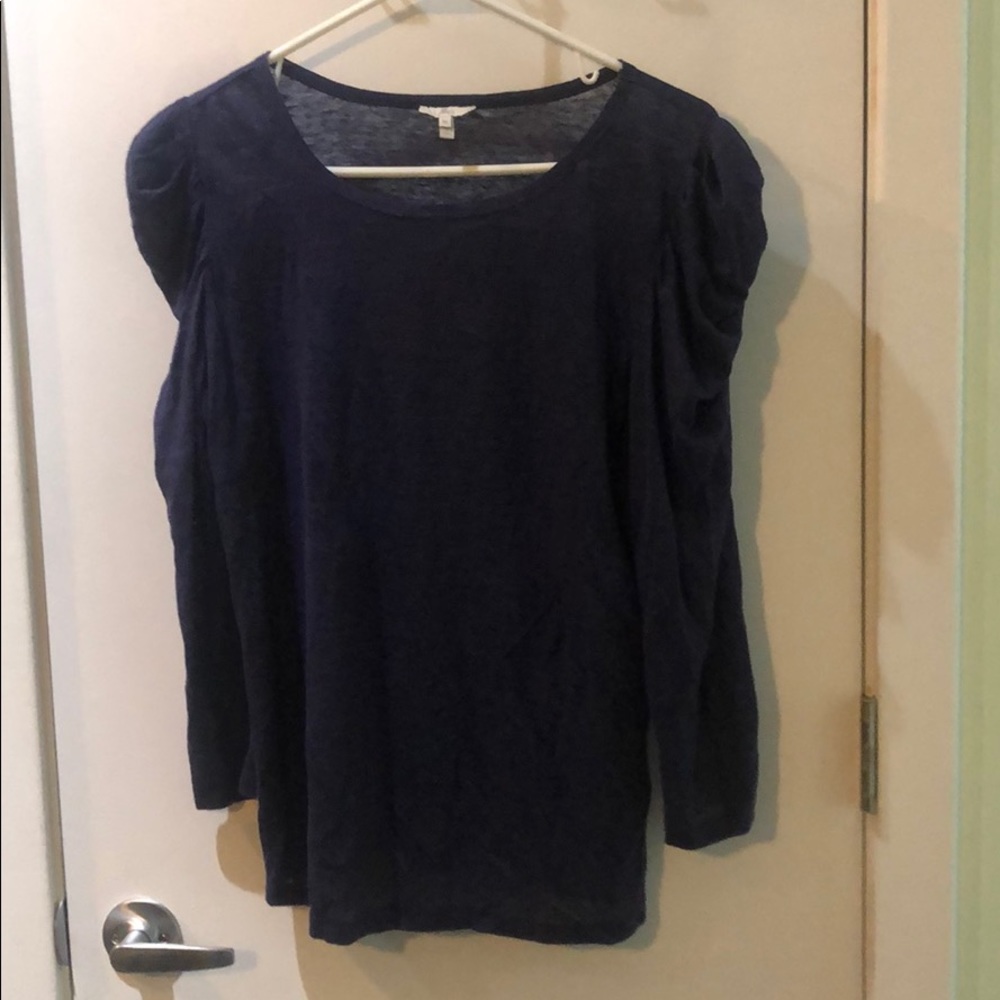 Long sleeve Joie puff sleeve top